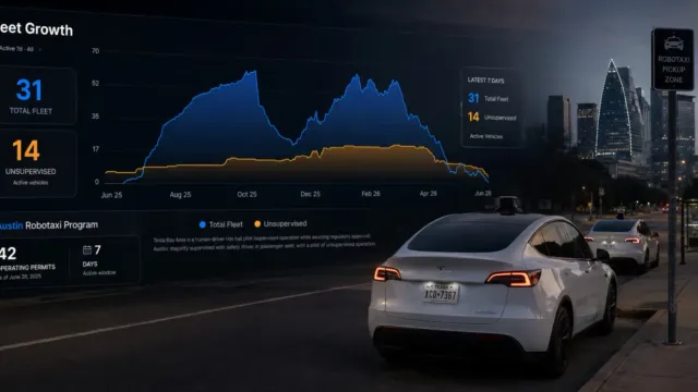 Tesla Robotaxi сохраняет нулевую статистику аварий при ограниченном запуске