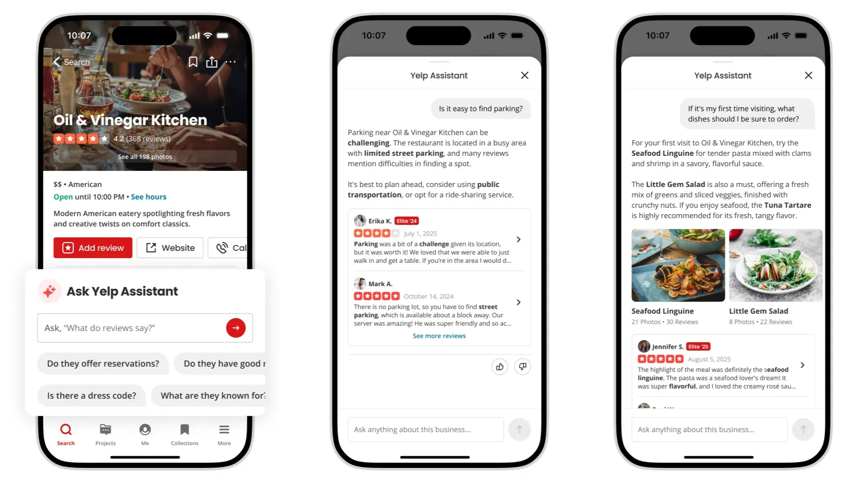 Yelp обновил ИИ-ассистента для сканирования физических меню ресторанов