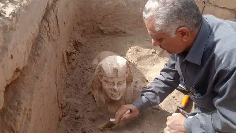ТАСС: В Египте обнаружена статуя сфинкса с лицом императора Клавдия