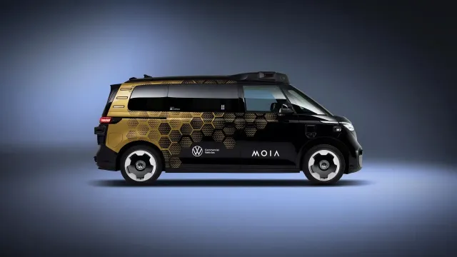 Volkswagen представил полностью автономный электрофургон ID Buzz для MOIA