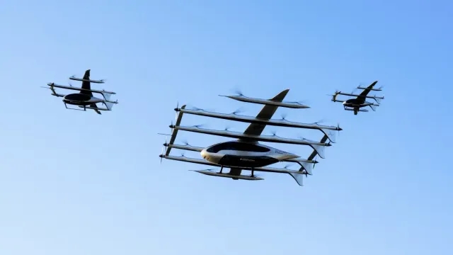 В Китае испытали крупнейший электрический eVTOL V5000 Matrix