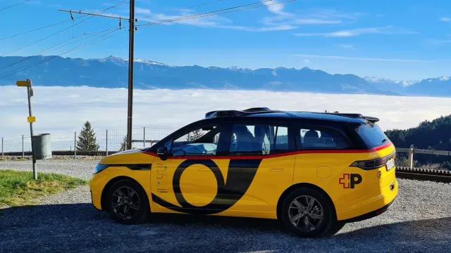 Baidu Apollo Go и PostBus запускают тесты беспилотных поездок в Швейцарии