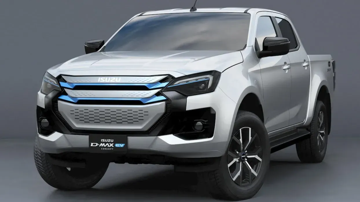 Isuzu представляет первый электрический пикап D-MAX EV