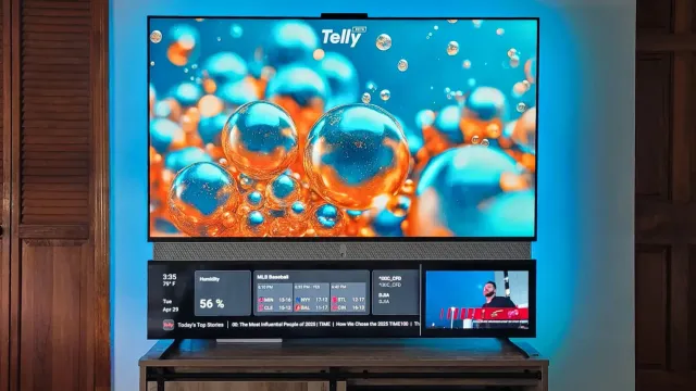 ИИ-аватар Эллисон ведет новости и развлекает владельцев телевизора Telly