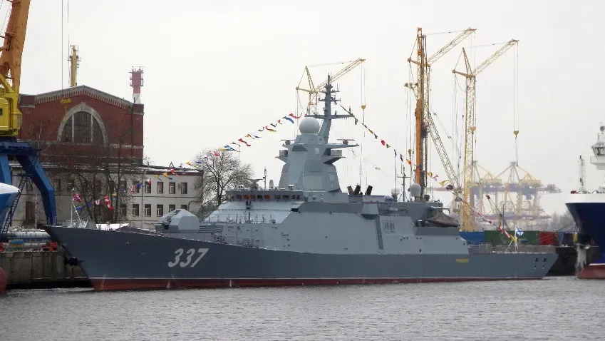 Новый корвет проекта 20385 для Военно-морского флота России заложили на Амурском...