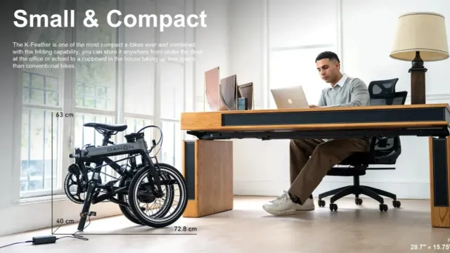 Dahon выпустила складной электровелосипед весом всего 12 килограмм