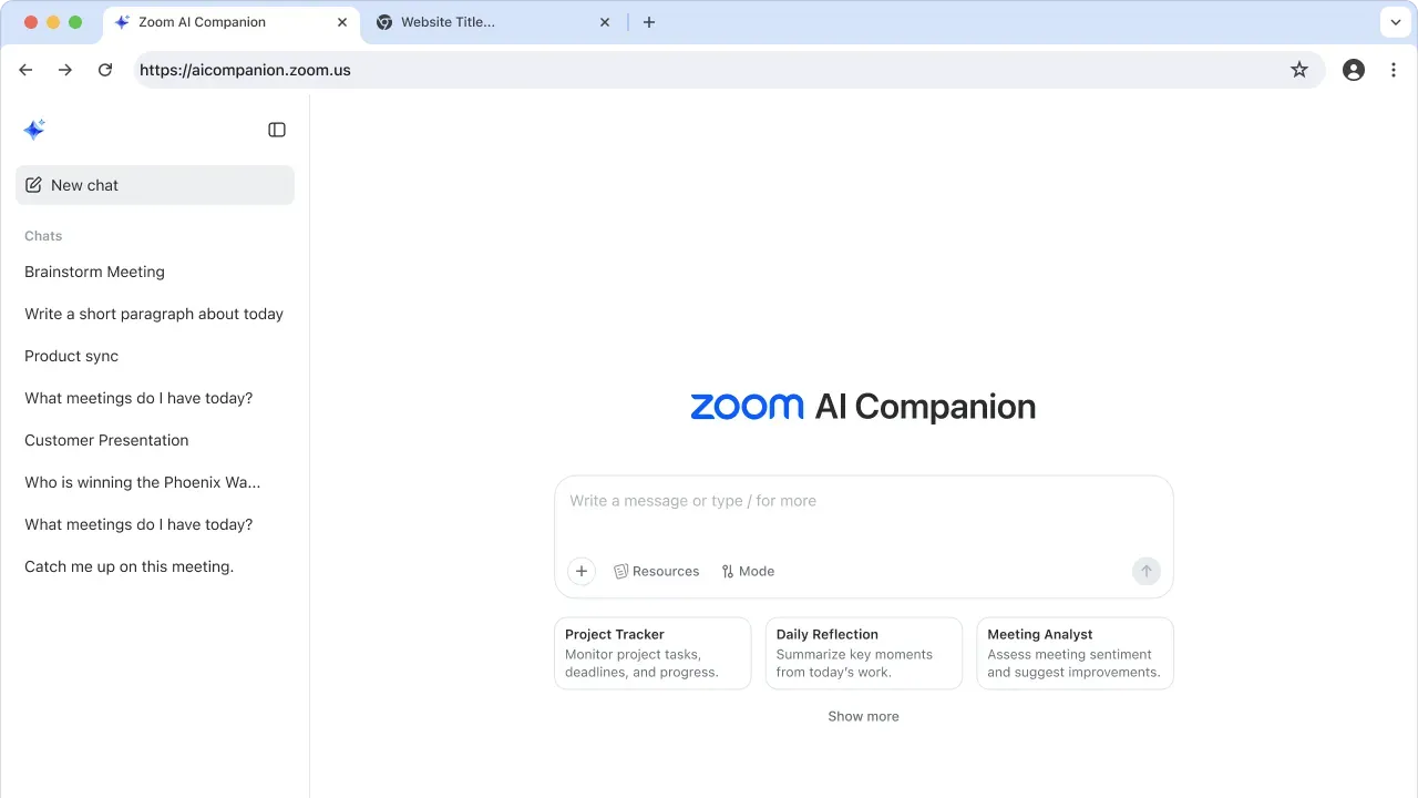 Zoom представил новые функции с ИИ для встреч и совместной работы