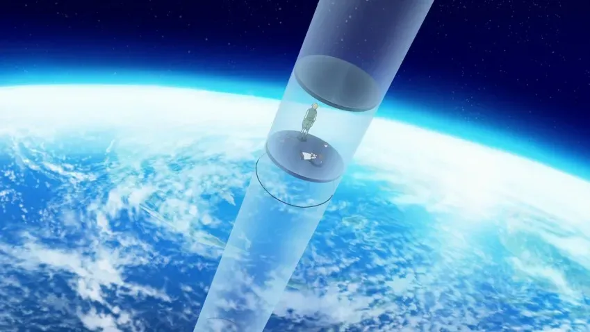 Японская компания Obayashi планирует построить космический лифт к 2050 году