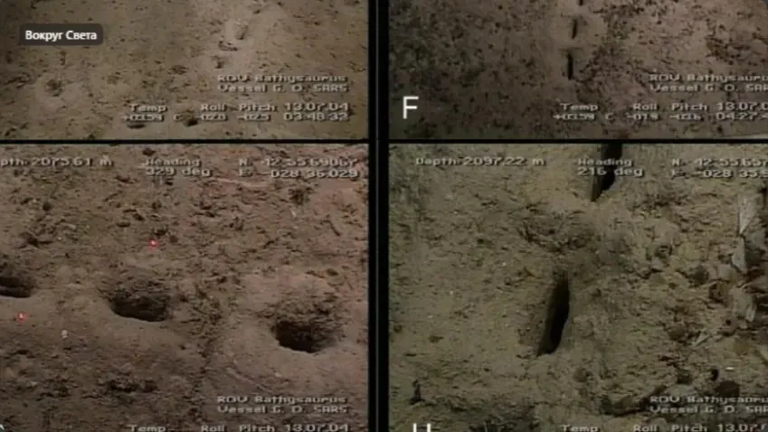 Неопознанные отверстия на дне океана в районе Азорских островов обнаружил норвежский...