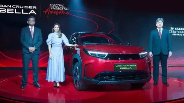 Toyota запускает электромобиль Urban Cruiser Ebella на индийском рынке