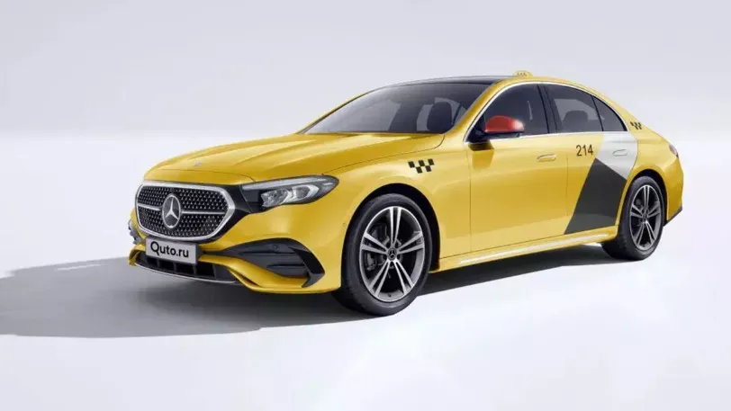 Новый Mercedes-Benz E-Class оформили для российского такси
