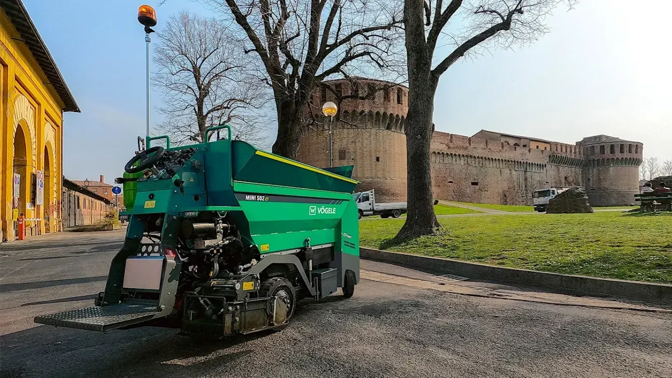 Wirtgen Vögele выпустила технику для укладки асфальта без выхлопов