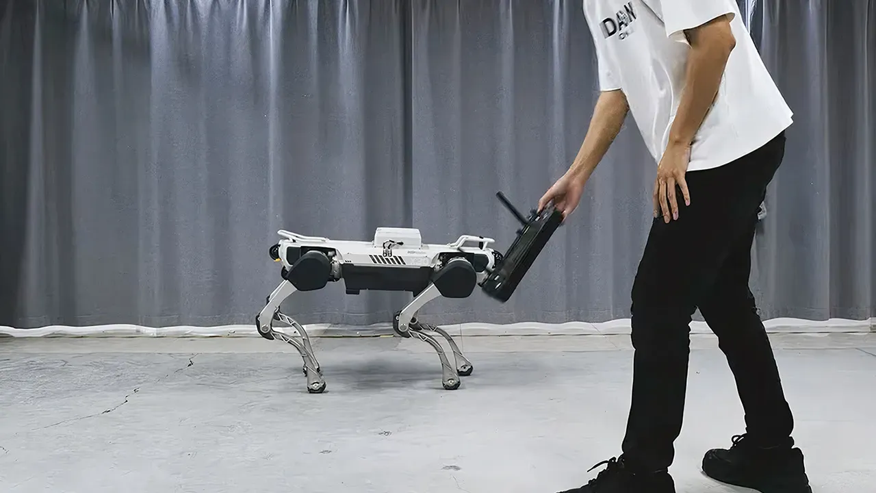 Deep Robotics обучили робота-собаку застенчивости, опасаясь людей и других объектов