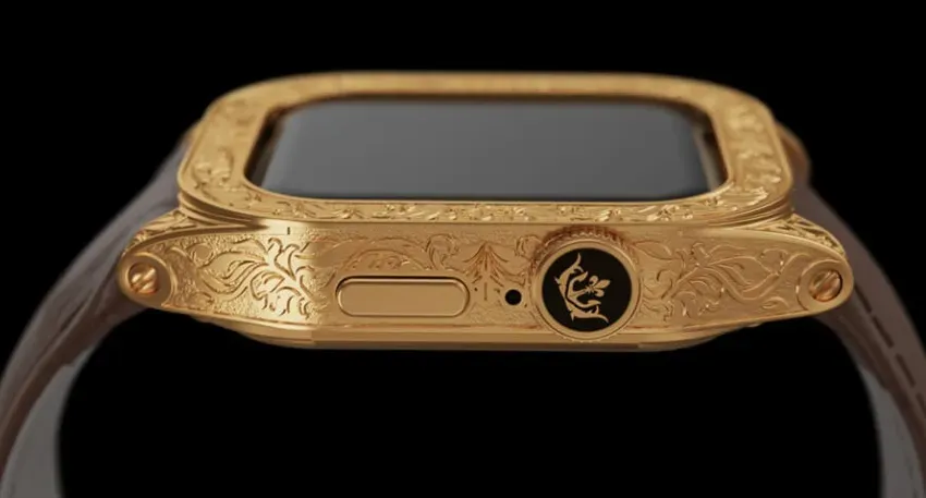 Российский бренд Caviar представил драгоценную коллекцию Apple Watch 7