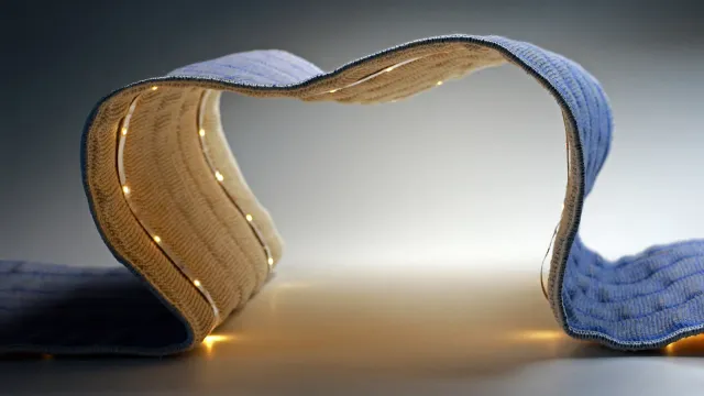 Немецкие исследователи представили разборную мебель LinumTube из льна и стали