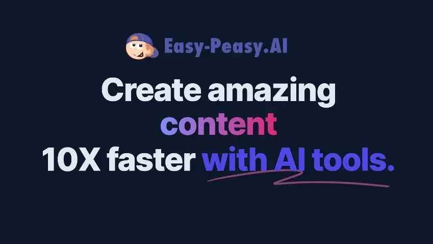 Easy-Peasy.AI - нейросеть, объединяющая возможности ChatGPT и Midjourney