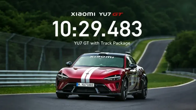 Xiaomi YU7 GT установил рекорд Нюрбургринга в автономном режиме