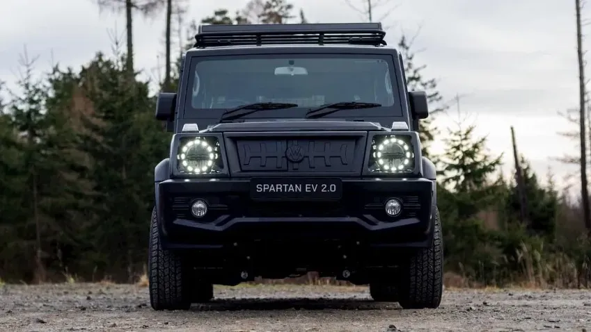 Стартап MWM представил электромобиль Spartan, который выглядит как Mercedes-Benz G Wagon