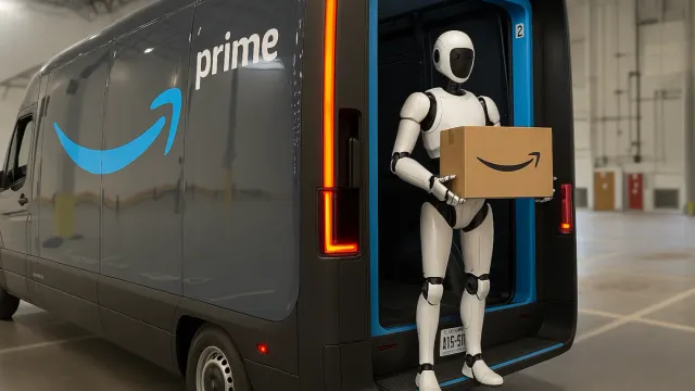 Amazon начала тестировать гуманоидов для доставки посылок