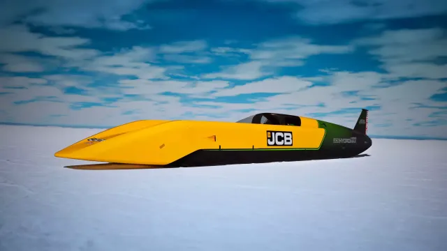 Британская JCB выводит на старт рекордный водородный автомобиль