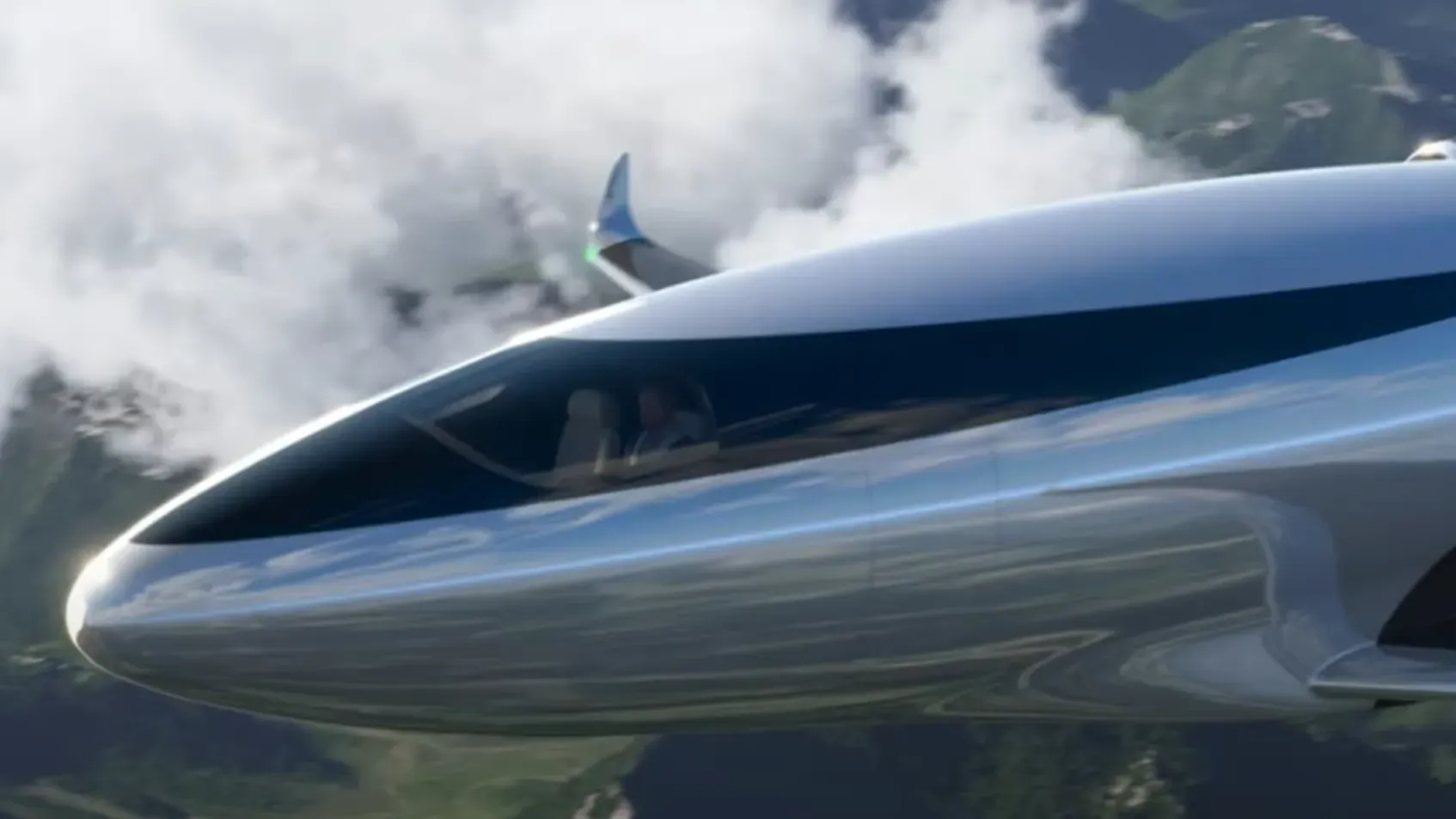 Otto Aviation создала реактивный самолет без окон