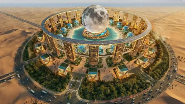 Moon World Resorts представила проект туристического комплекса с гигантской сферой