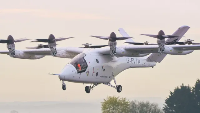 Vertical Aerospace впервые выполнила пилотируемый полный переход VX4