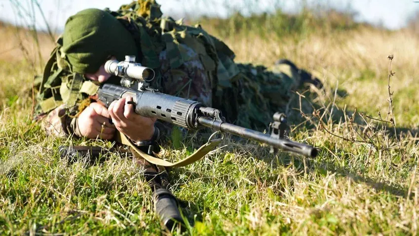Снайпер подразделения «Рысь» нашел момент, как со 100 метров расстрелять бойцов ВСУ