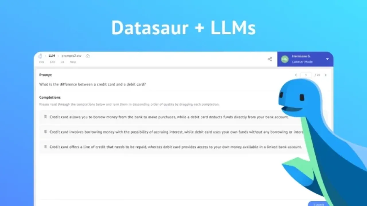 python script example | datasaur Images High Quality... Datasaur запускает инструмент LLM для обучения пользовательских моделей ...