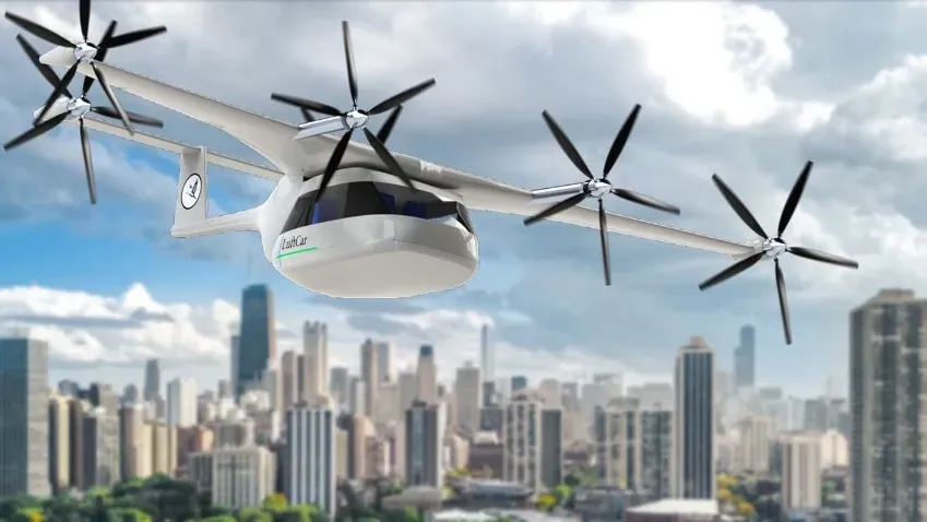 Компания LuftCar разрабатывает летающие фургоны на водороде