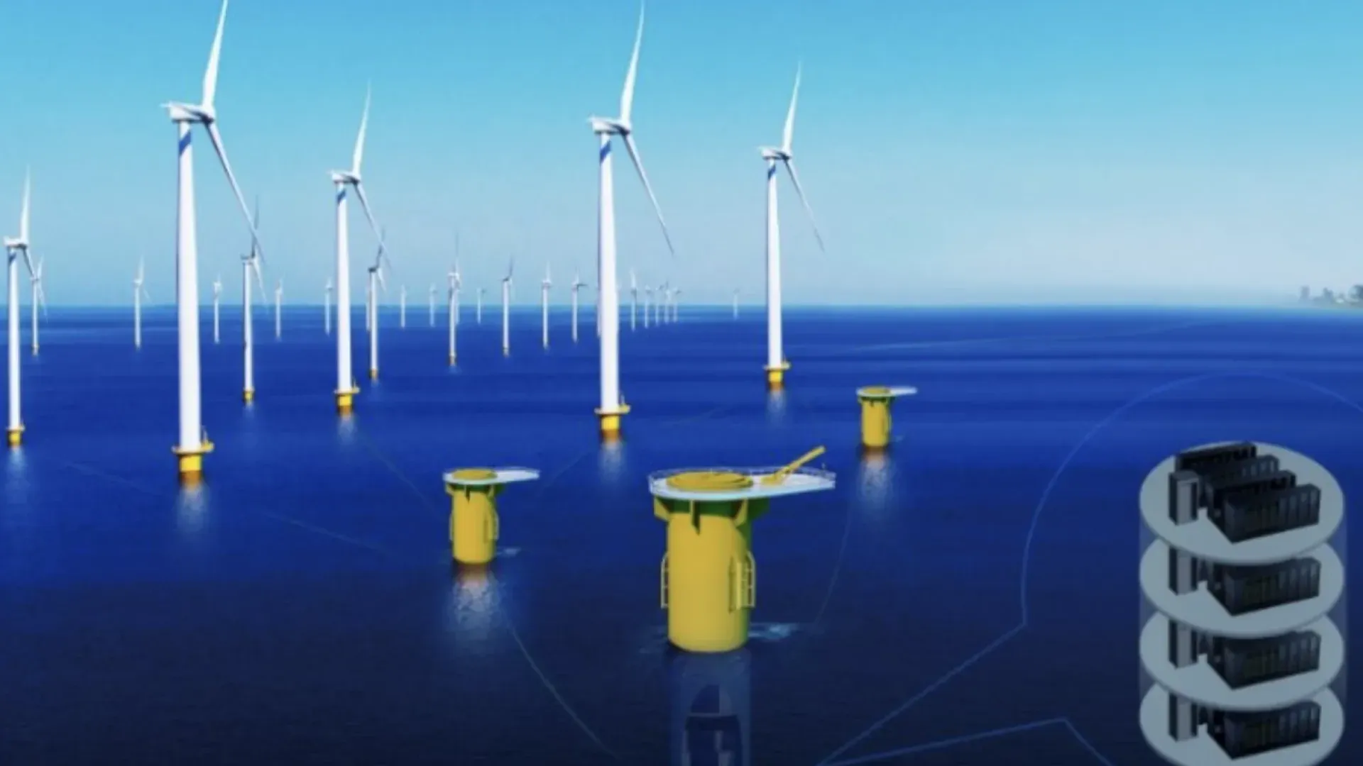 В Китае открыт первый подводный дата-центр на энергии морского ветра