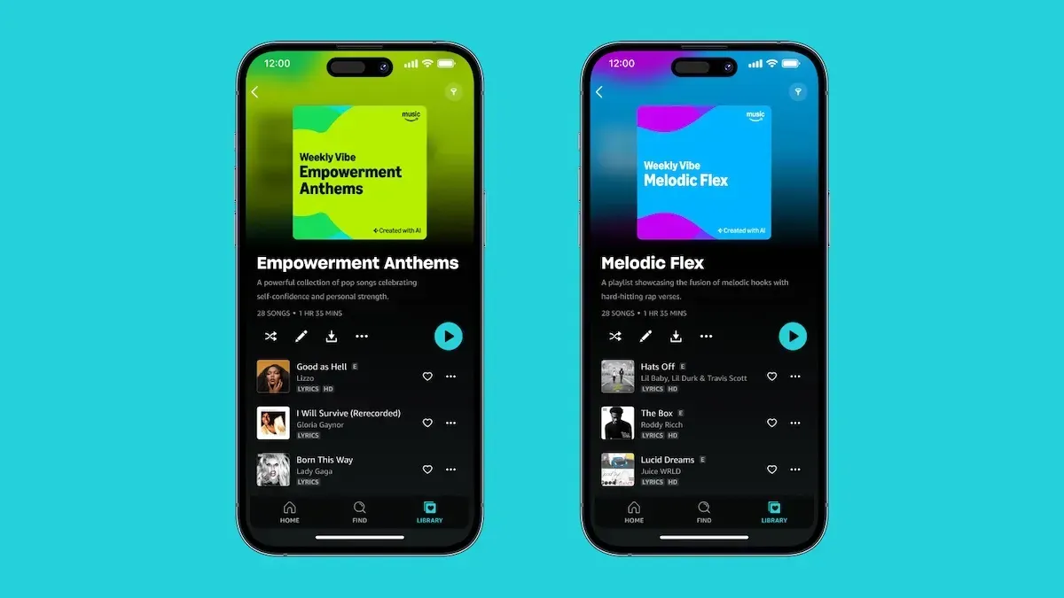 Amazon Music запустил еженедельные персонализированные плейлисты