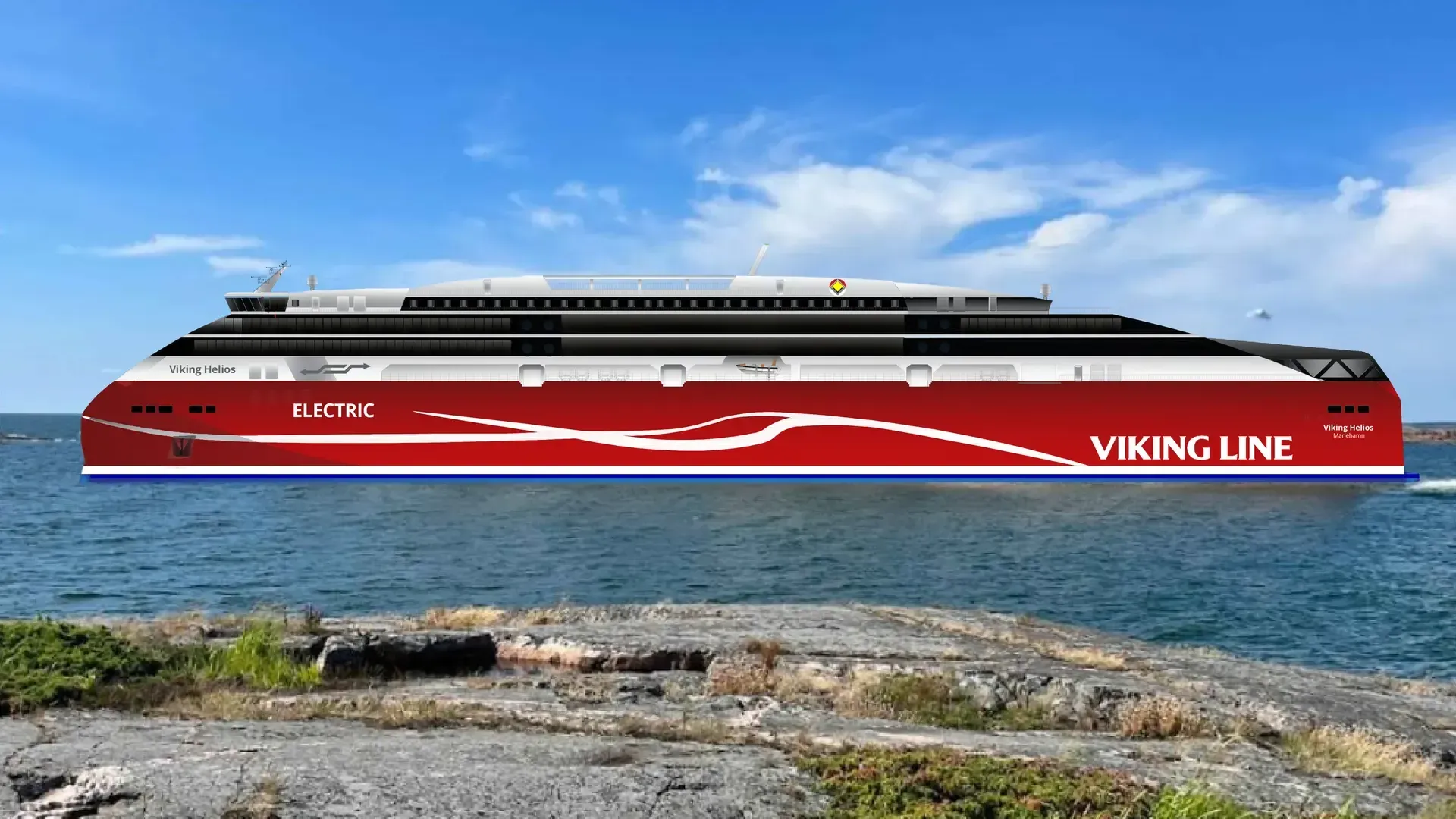 Новый электропаром Helios от Viking Line изменит морские перевозки