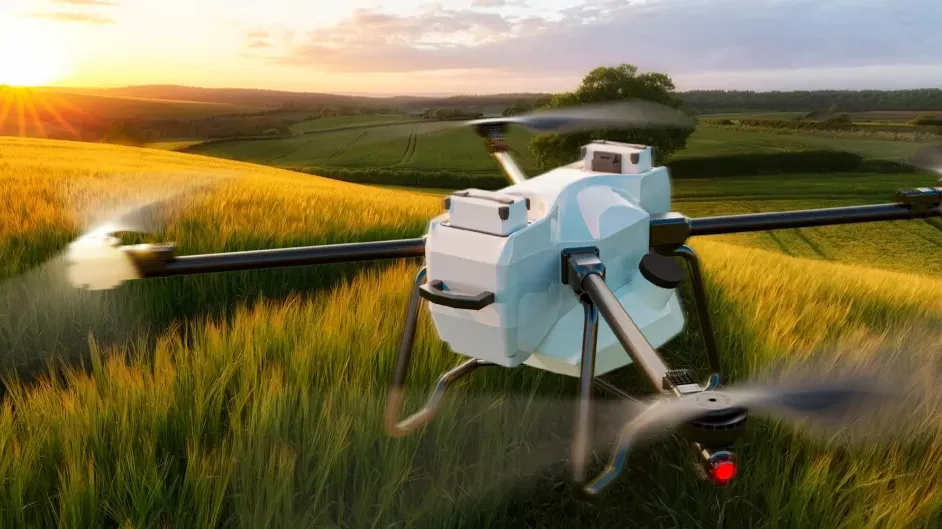 Представлен первый российский сельскохозяйственный дрон «Гектор» S-80
