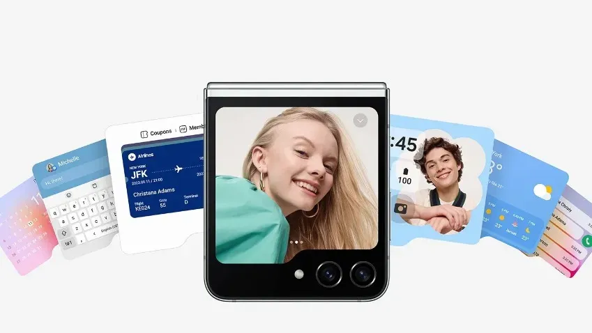 Samsung официально показали Galaxy Z Flip5
