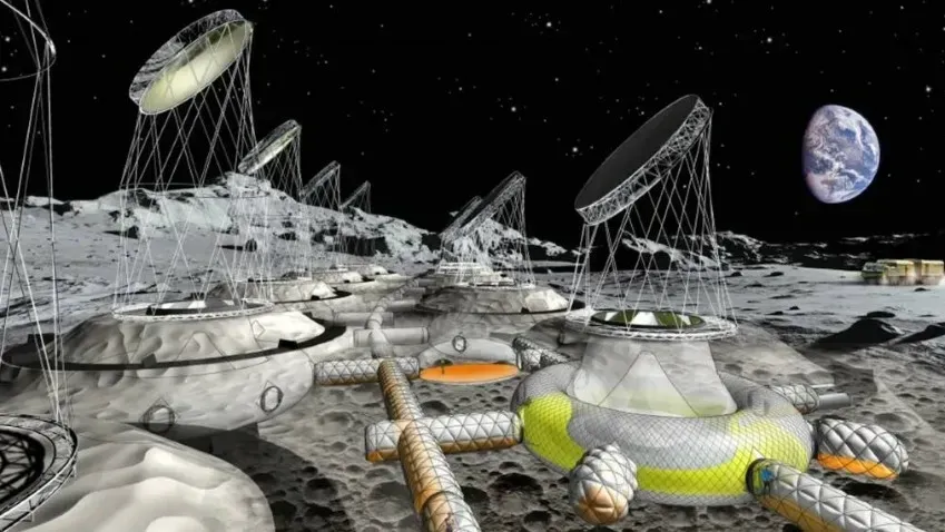 Новая конструкция надувной лунной среды обитания может вместить до 32 астронавтов