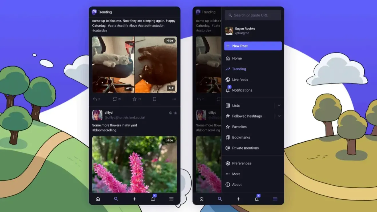 Mastodon выпустил обновление с поддержкой цитат и новым интерфейсом