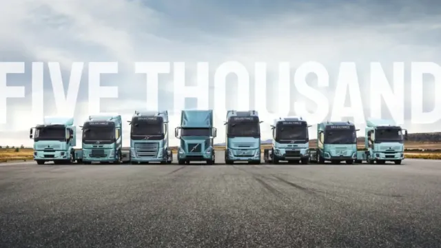 Volvo Trucks выпустила 5000-й электрический грузовик и укрепила позиции