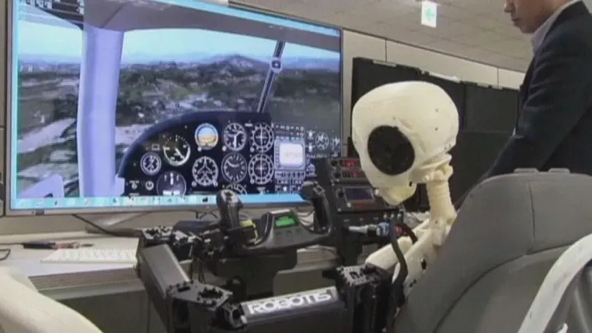 В Южнокорейском институте KAIST создали первого гуманоидного робота-пилота PIBOT