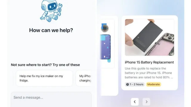 iFixit представила приложение с ИИ-ассистентом FixBot