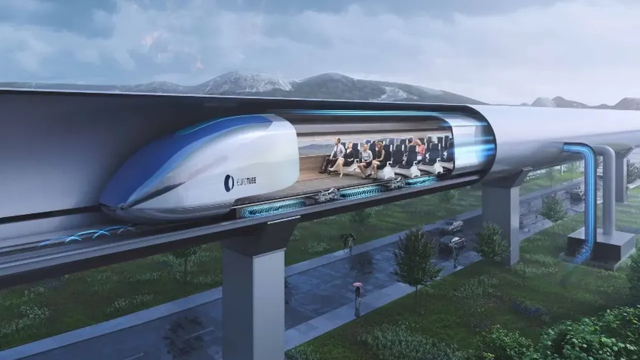 Открывается самый длинный в Европе Hyperloop-центр для будущих перевозок на  рекордных скоростях