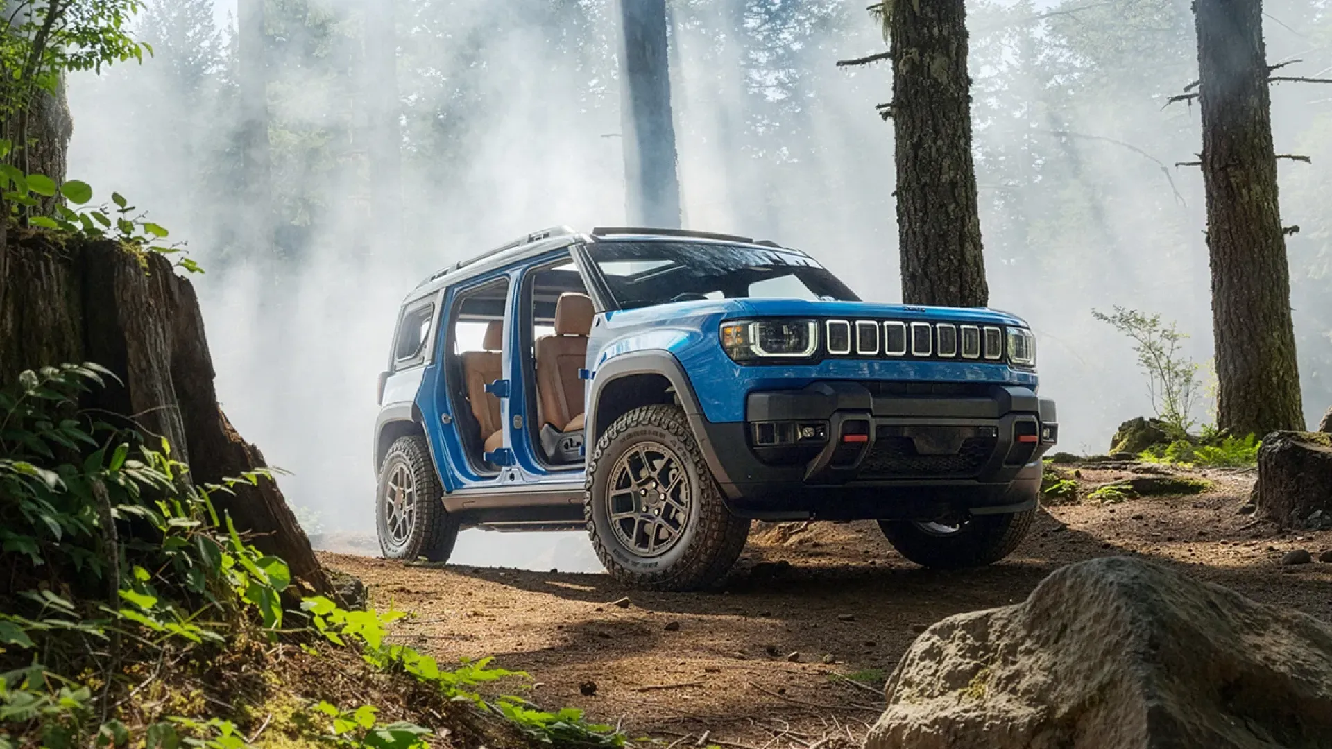 Jeep анонсировал электрический внедорожник Recon для экстремального бездорожья