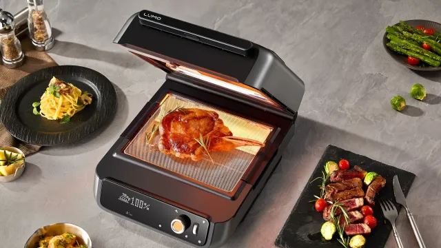 На Kickstarter представили компактный гриль Cozytime Lumo с ИИ