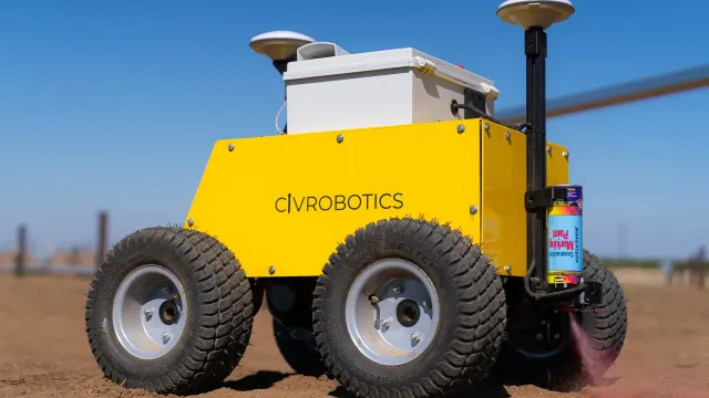 Civ Robotics внедряет роботов для ускорения разметки на стройках