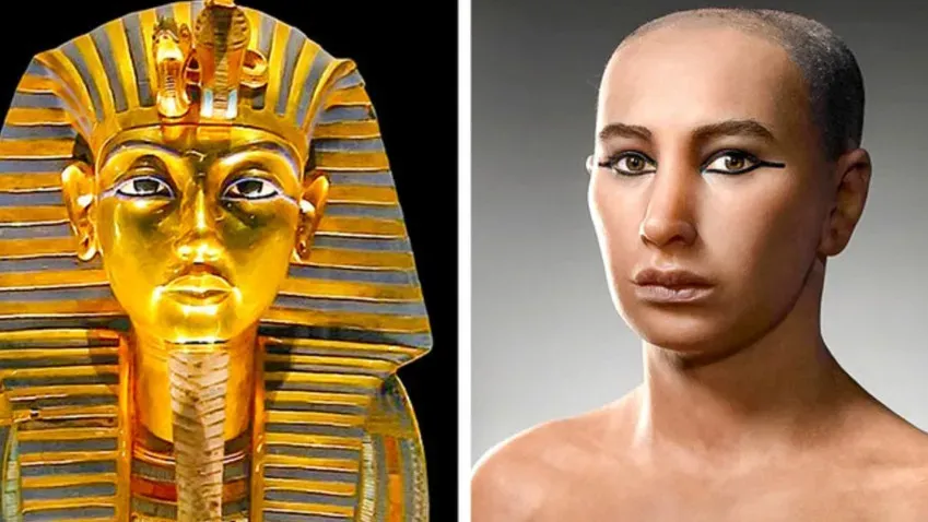 Международной группе ученых удалось сгенерировать изображение лица Тутанхамона
