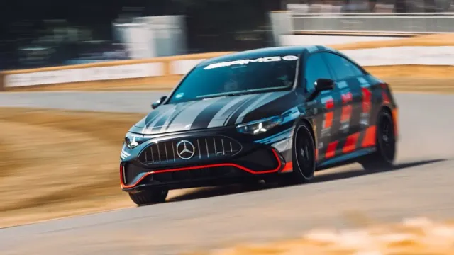 Mercedes-AMG представил в Гудвуде 680-сильный электрический CLA 45