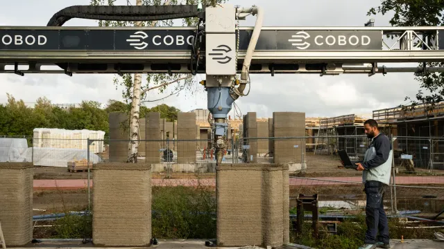 В Дании строят крупнейший в Европе 3D-печатный жилой комплекс Skovsporet В Дании строят крупнейший в Европе 3D-печатный жилой комплекс Skovsporet