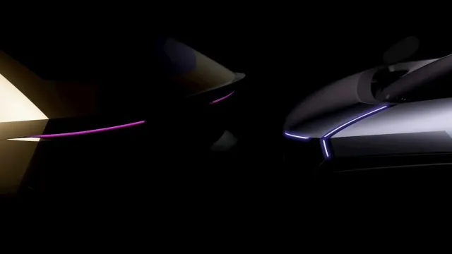 Hyundai показала тизер двух новых электромобилей линейки IONIQ