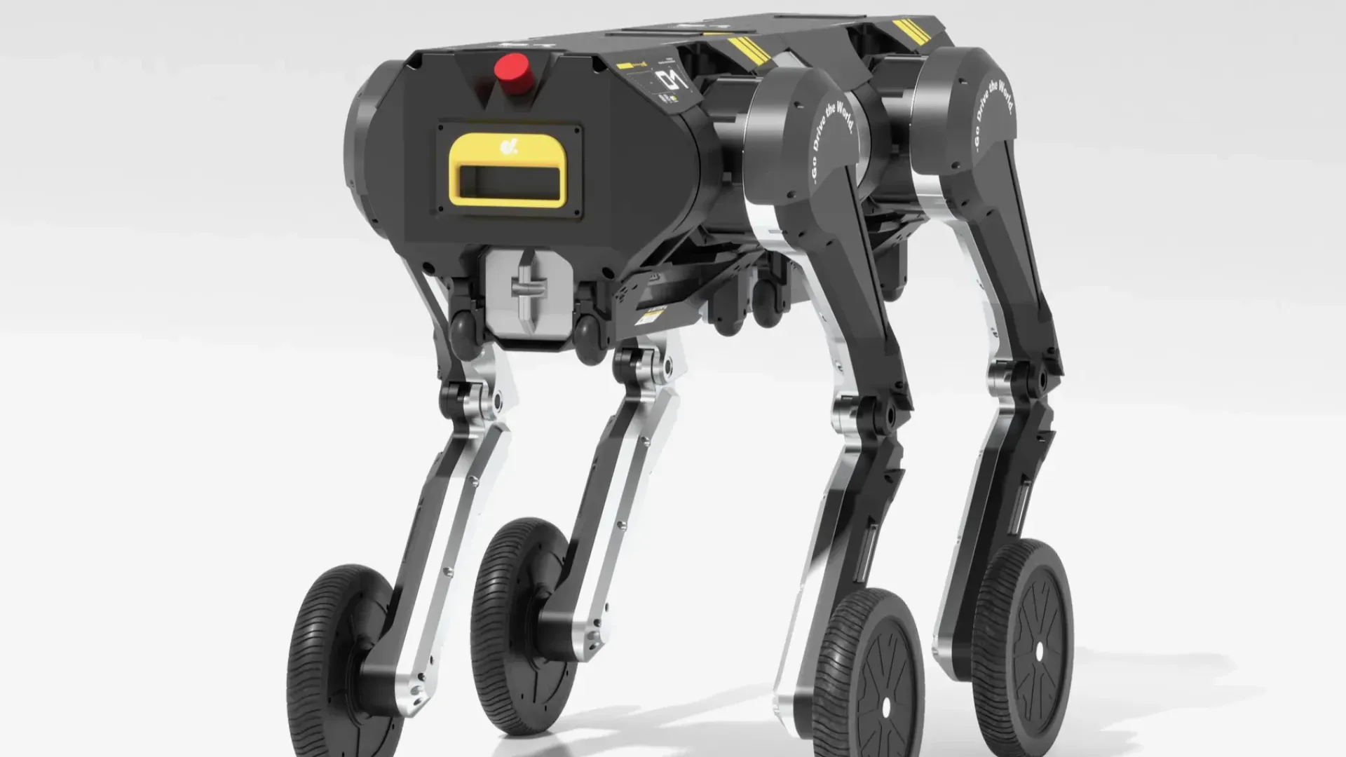 Новый робот D1 объединяет устойчивость четвероногого и манёвренность двуногого