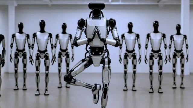 Китайские компании нарастили выпуск гуманоидных роботов Китайские компании нарастили выпуск гуманоидных роботов